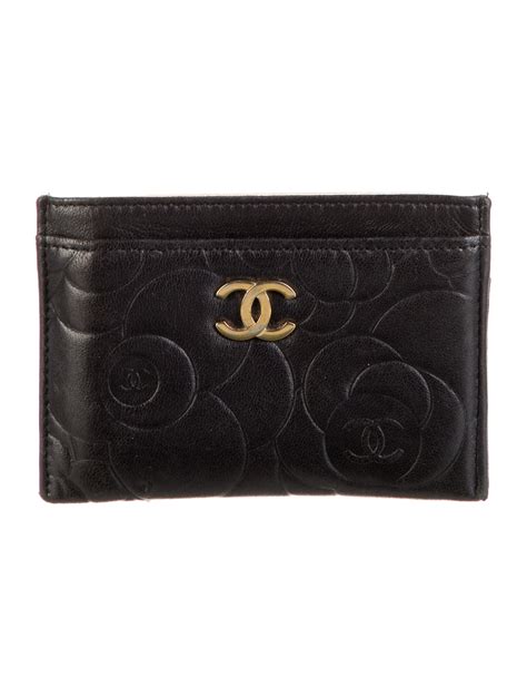 chanel camellia card holder|chanel wallet codes.